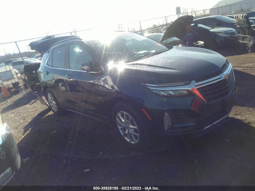 2022 CHEVROLET EQUINOX LT VIN: 3GNAXKEVXNL301036