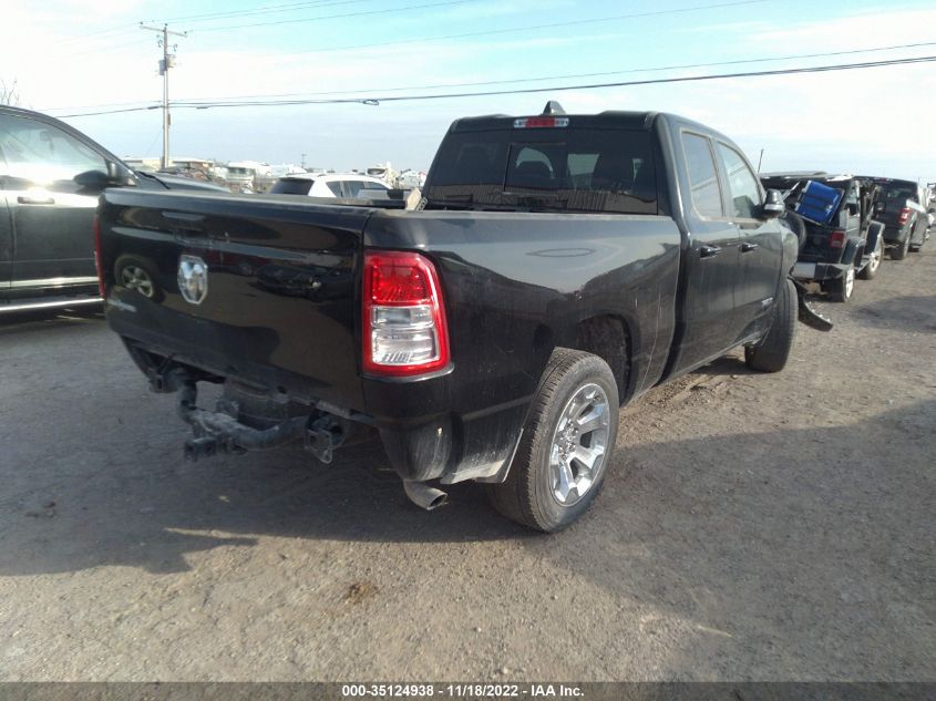 2022 RAM 1500 LONE STAR VIN: 1C6RREBG0NN219613