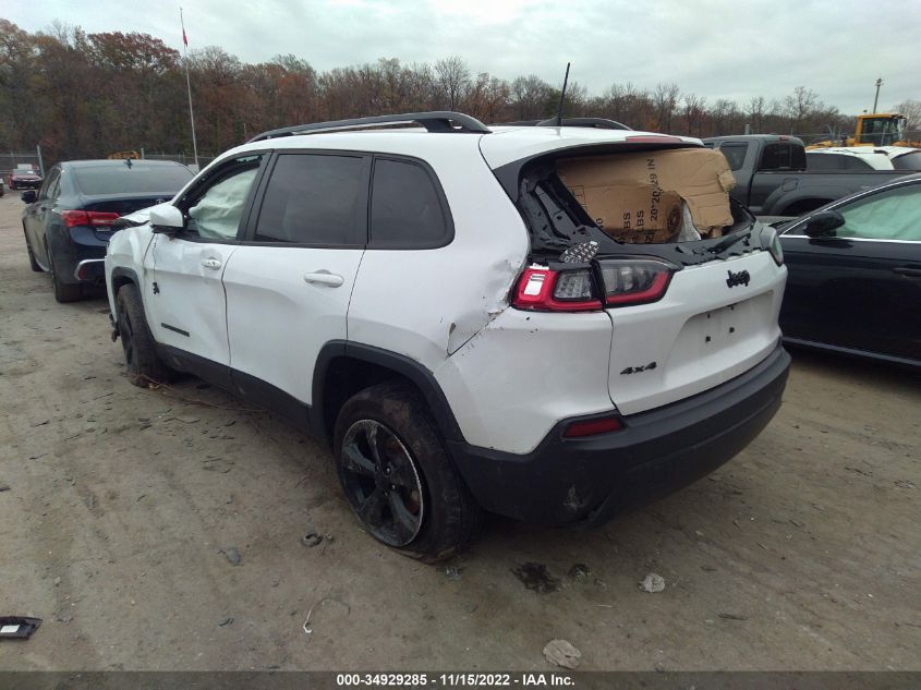 2021 JEEP CHEROKEE ALTITUDE VIN: 1C4PJMLB9MD105179