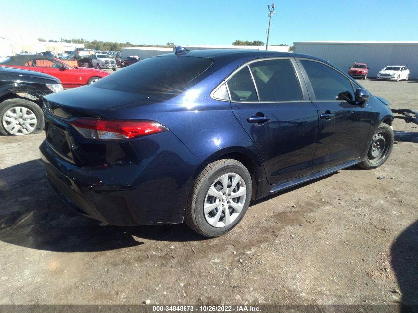 2021 TOYOTA COROLLA LE VIN: JTDEPMAE7MJ148844
