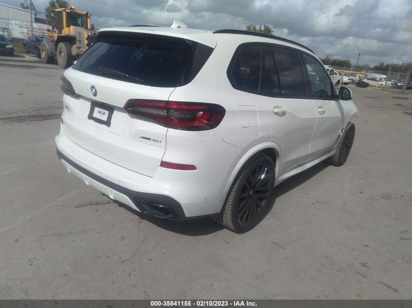 2022 BMW X5 XDRIVE40I VIN: 5UXCR6C06N9K63449