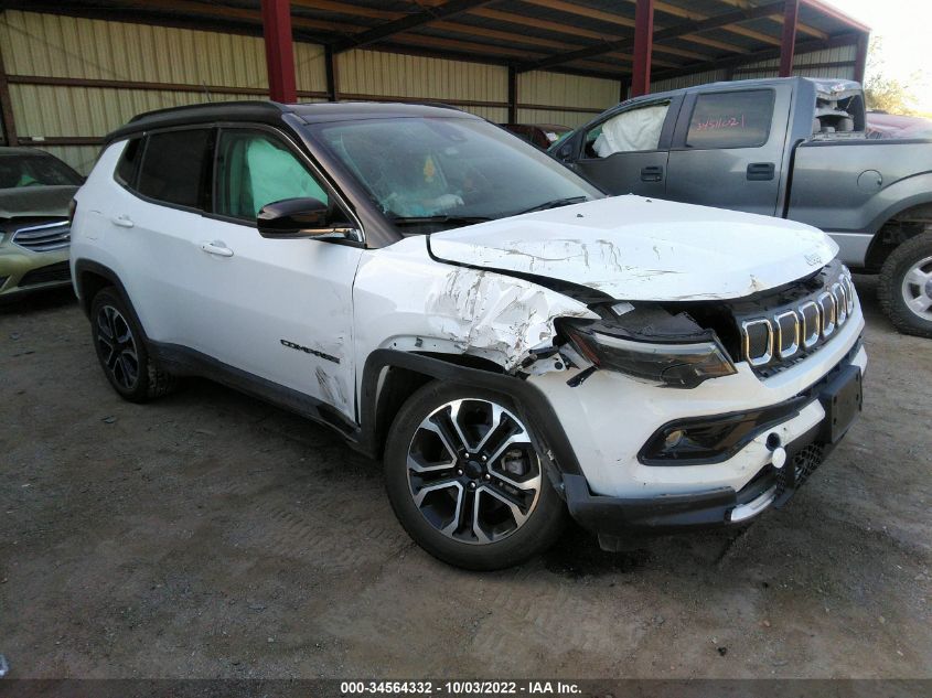 2022 JEEP COMPASS LIMITED VIN: 3C4NJDCB5NT145309