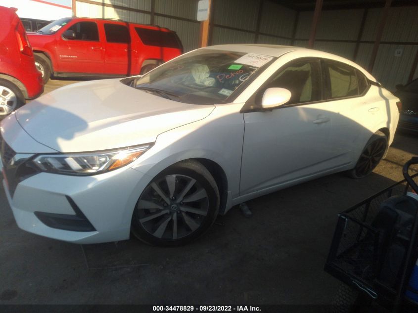 2021 NISSAN SENTRA SV VIN: 3N1AB8CV3MY269676