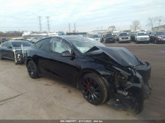 2022 TESLA MODEL Y PERFORMANCE VIN: 7SAYGDEF2NF399962