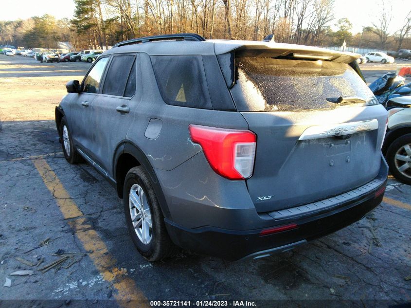 2022 FORD EXPLORER XLT VIN: 1FMSK7DH8NGA73848