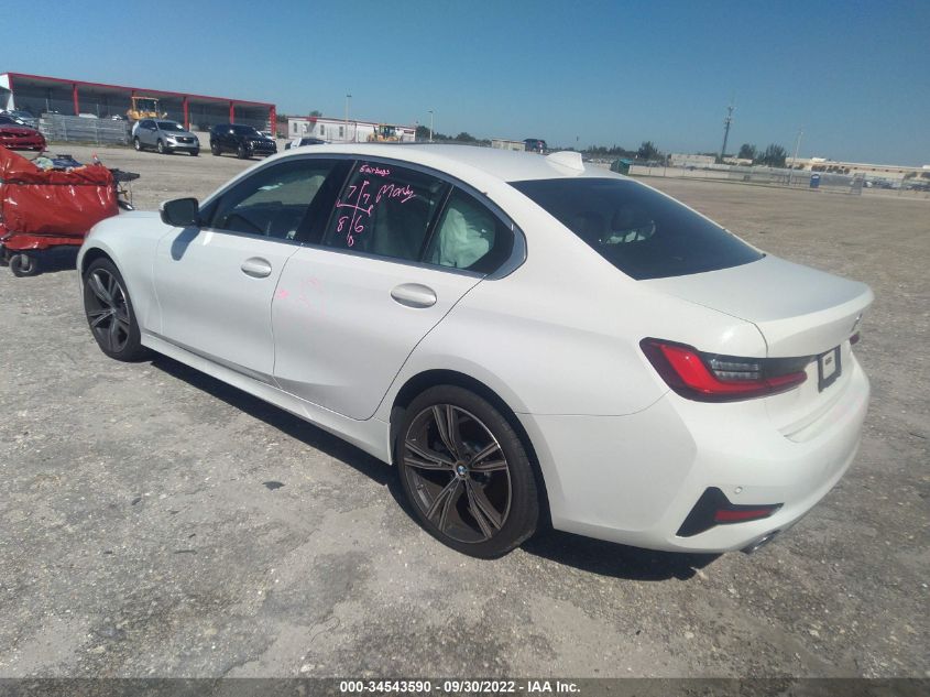 2021 BMW 3 SERIES 330I VIN: 3MW5R1J02M8B95737