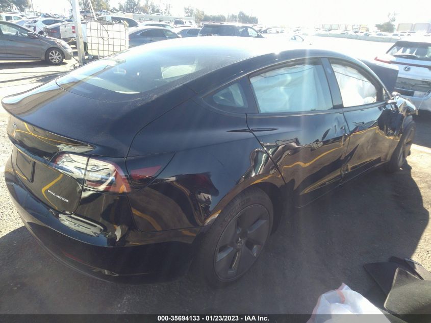 2023 TESLA MODEL 3 VIN: 5YJ3E1EBXPF393502