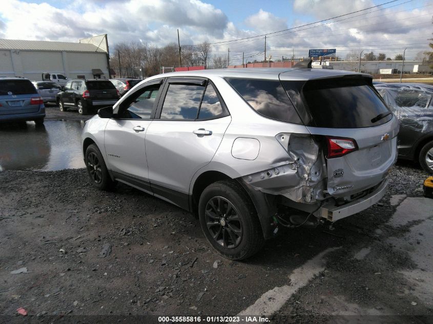 2021 CHEVROLET EQUINOX LS VIN: 3GNAXSEVXMS120636