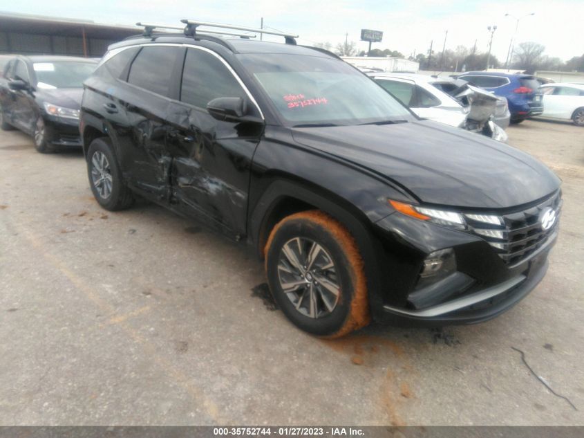 2022 HYUNDAI TUCSON HYBRID BLUE VIN: KM8JBCA15NU025740