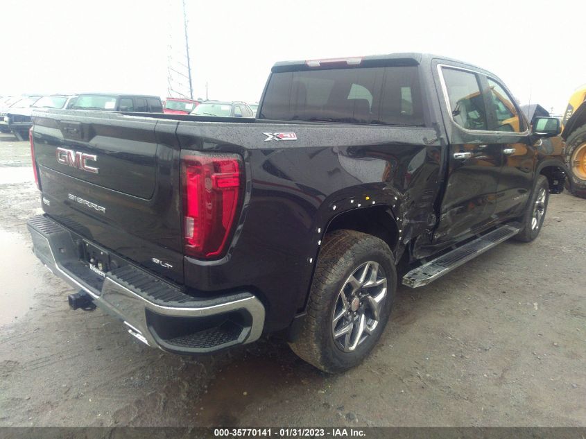 2022 GMC SIERRA 1500 SLT VIN: 3GTUUDEDXNG597640
