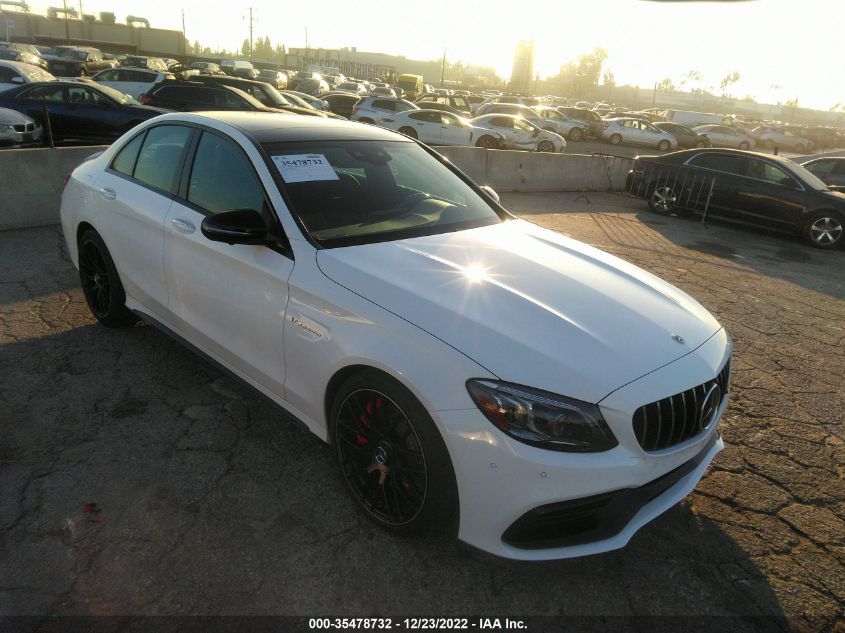 2020 MERCEDES-BENZ C-CLASS AMG C 63 S VIN: 55SWF8HB9LU331421