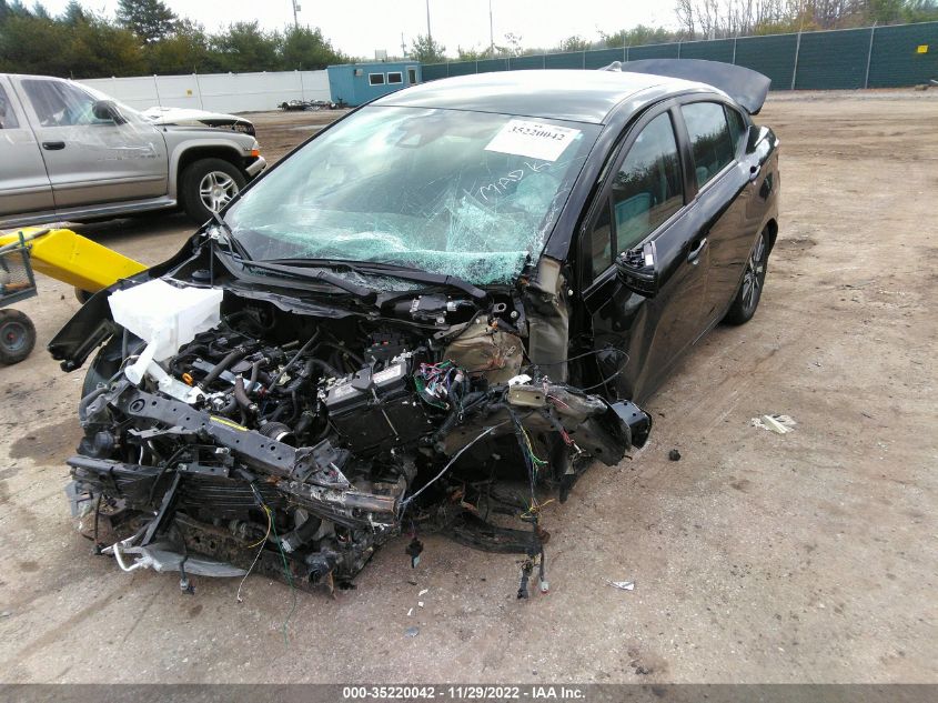 2021 NISSAN VERSA SV VIN: 3N1CN8EV6ML860496