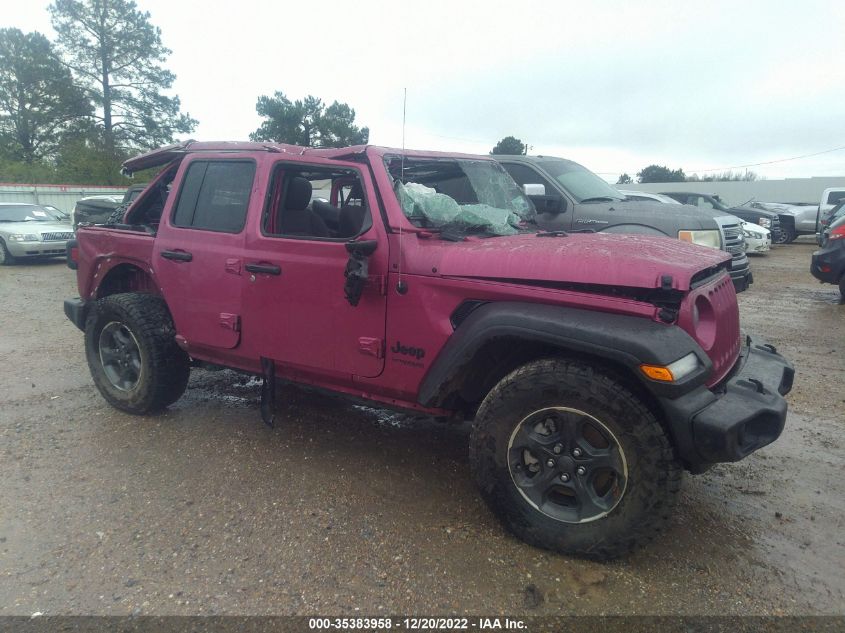 2022 JEEP WRANGLER UNLIMITED SPORT S VIN: 1C4HJXDG4NW141853