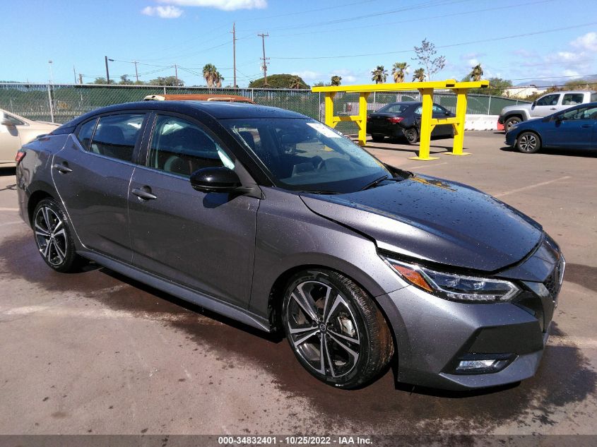 2021 NISSAN SENTRA SR VIN: 3N1AB8DVXMY317396