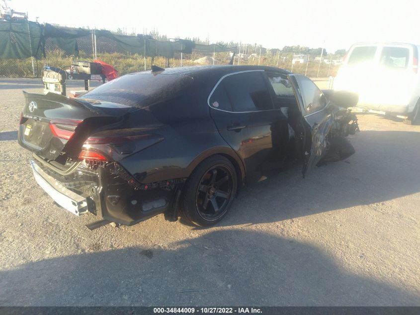 2022 TOYOTA CAMRY LE VIN: 4T1C11AKXNU035687