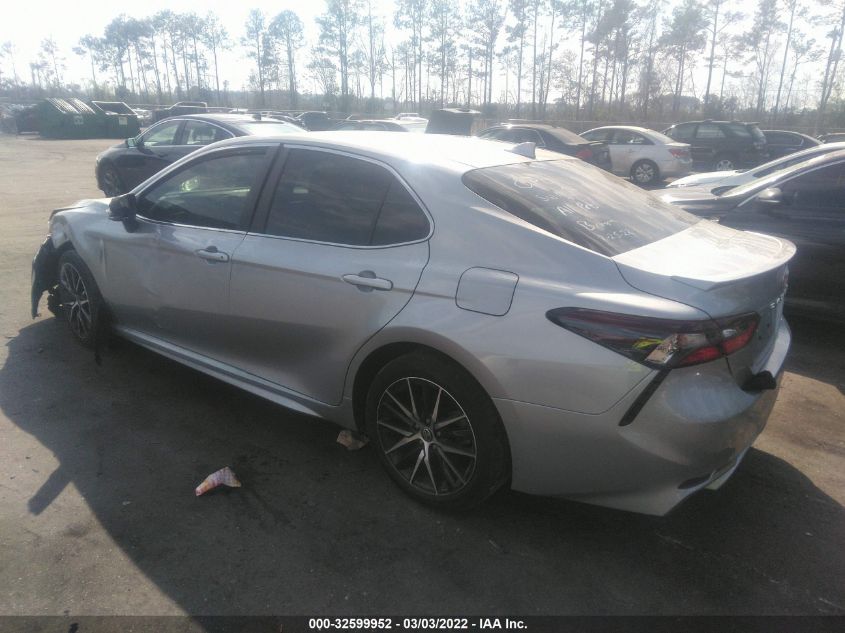 2022 TOYOTA CAMRY SE VIN: 4T1G11AK9NU013942