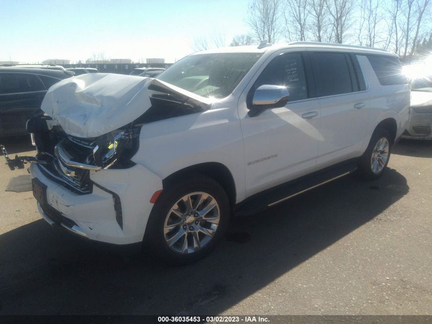 2022 CHEVROLET SUBURBAN PREMIER VIN: 1GNSKFKDXNR101868