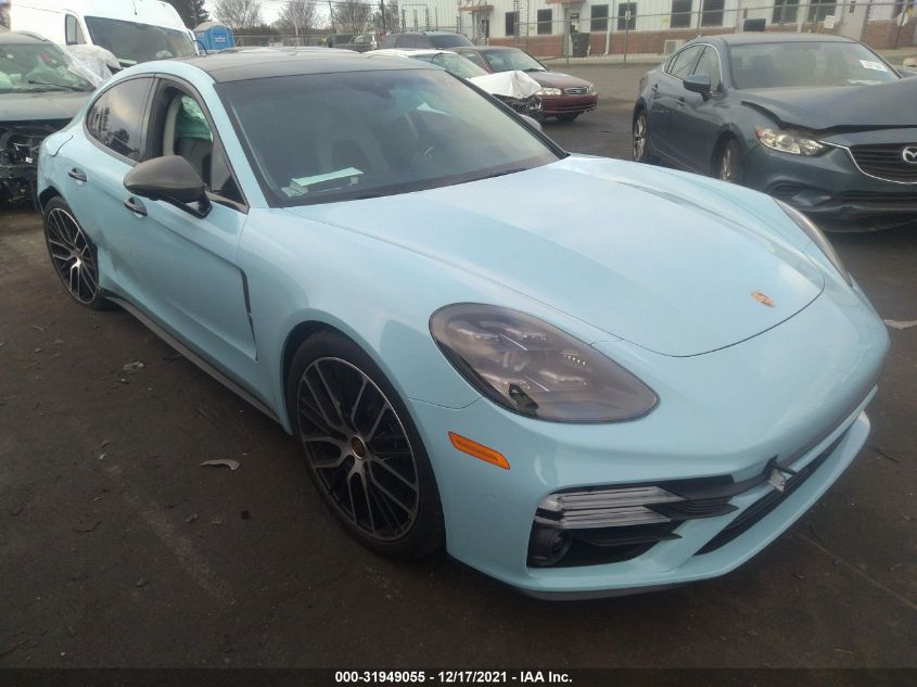 2021 PORSCHE PANAMERA TURBO S VIN: WP0AF2A70ML154450