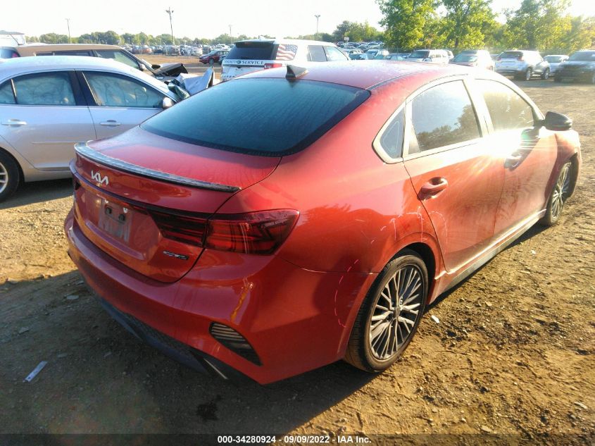 2022 KIA FORTE GT-LINE VIN: 3KPF54AD7NE426089