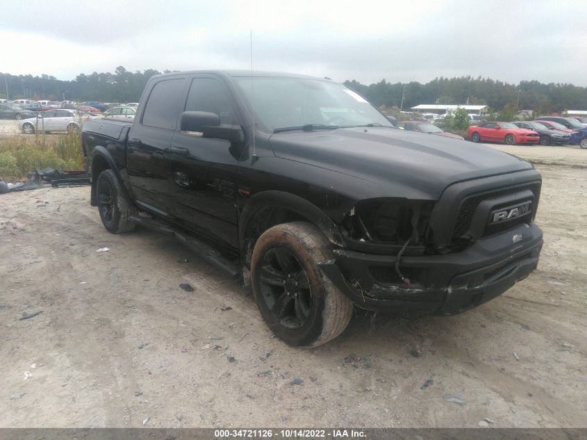 2021 RAM 1500 CLASSIC WARLOCK VIN: 1C6RR7LT6MS509801