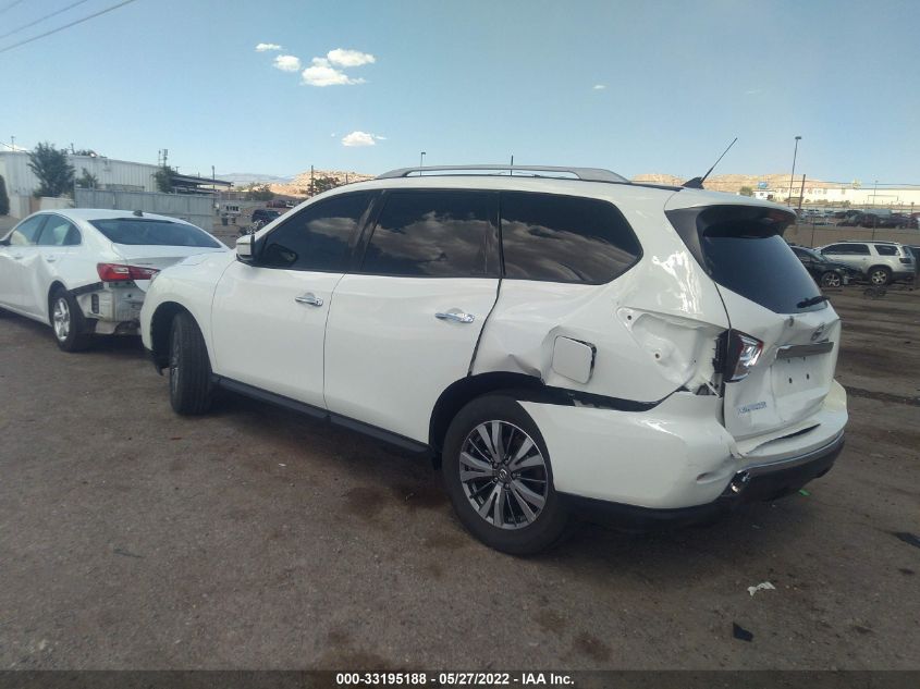 2020 NISSAN PATHFINDER S VIN: 5N1DR2AM0LC647498