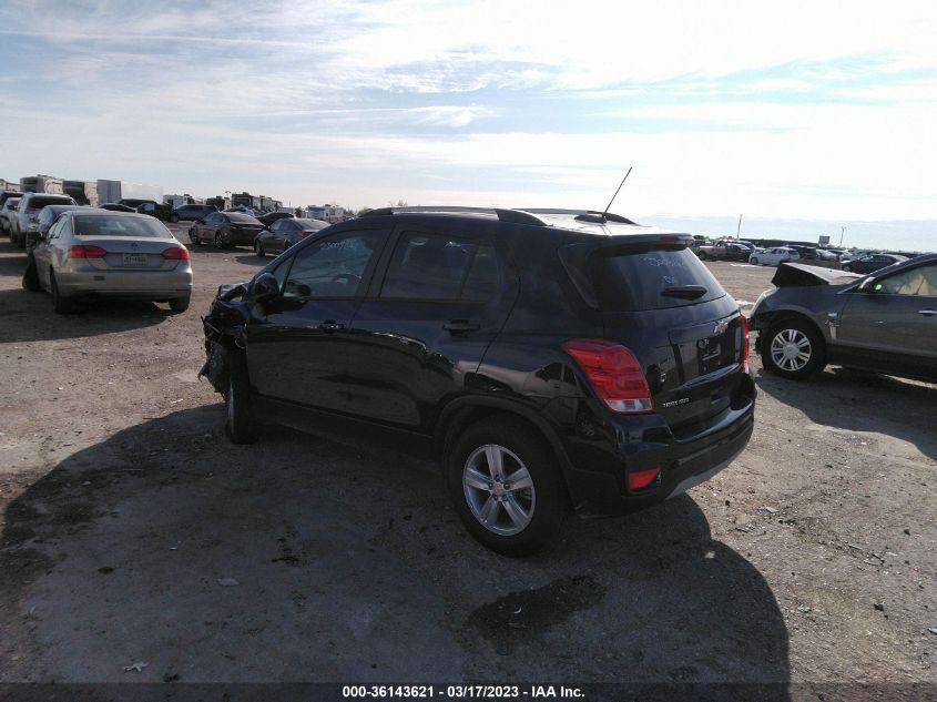 2022 CHEVROLET TRAX LT VIN: KL7CJPSM4NB567128