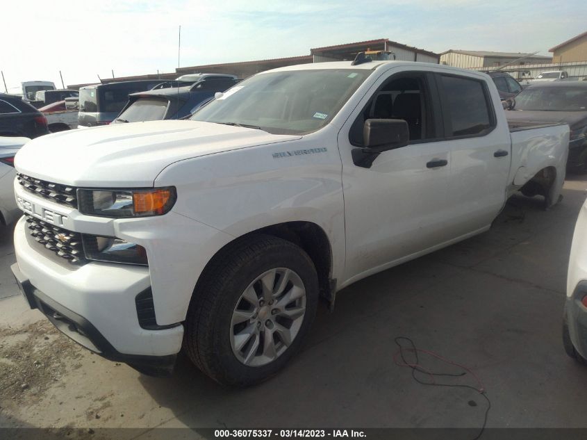 2022 CHEVROLET SILVERADO 1500 LTD CUSTOM VIN: 3GCPWBEK7NG187324