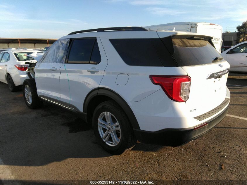 2020 FORD EXPLORER XLT VIN: 1FMSK8DH6LGD06645