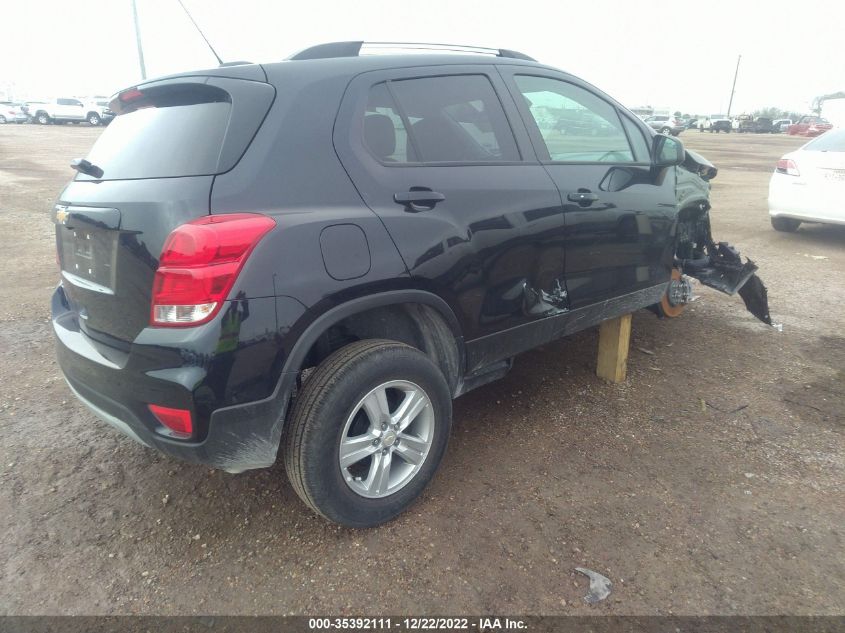 2022 CHEVROLET TRAX LT VIN: KL7CJLSM7NB546623