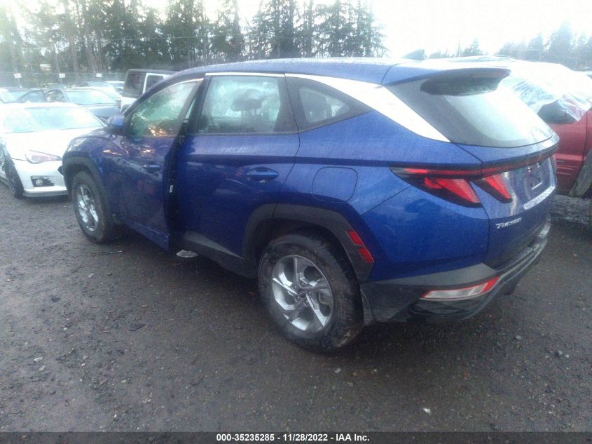 2022 HYUNDAI TUCSON SE VIN: 5NMJACAE1NH029611