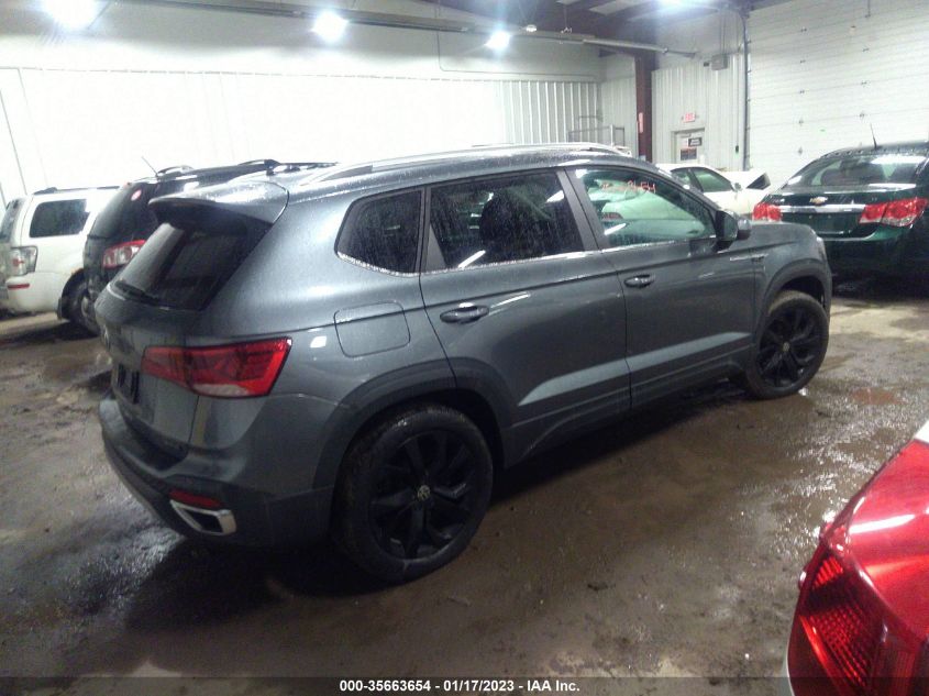 2022 VOLKSWAGEN TAOS SE VIN: 3VVPX7B24NM033137