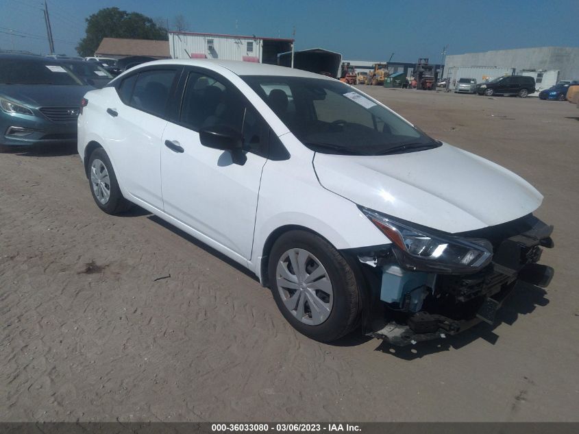 2022 NISSAN VERSA S VIN: 3N1CN8BV2NL853065