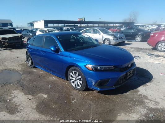 2022 HONDA CIVIC SEDAN LX VIN: 2HGFE2F2XNH548558