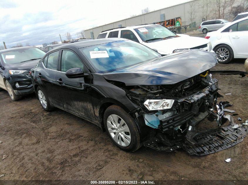 2022 NISSAN SENTRA S VIN: 3N1AB8BVXNY309545