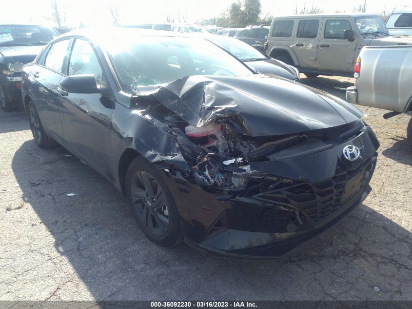 2023 HYUNDAI ELANTRA HYBRID BLUE VIN: KMHLM4AJ7PU040378
