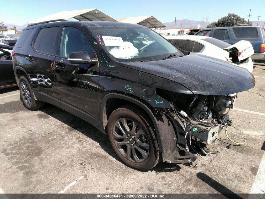 2021 CHEVROLET TRAVERSE RS VIN: 1GNEVJKW5MJ143970