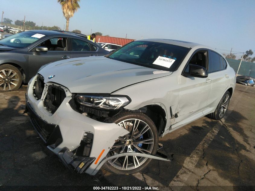 2022 BMW X4 M40I VIN: 5UX43DT00N9N23483