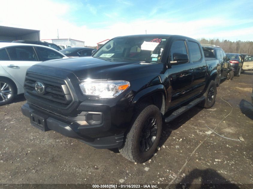 2022 TOYOTA TACOMA 2WD SR/SR5 VIN: 3TYAX5GN6NT047881
