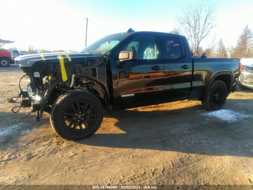 2022 GMC SIERRA 1500 LIMITED ELEVATION VIN: 1GTR9CED3NZ184878