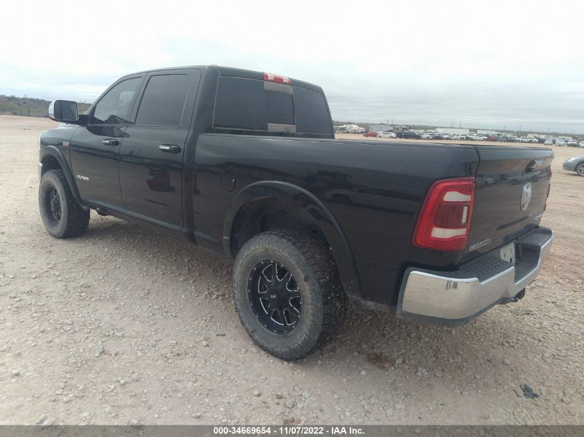 2021 RAM 2500 LARAMIE VIN: 3C6UR5FJ1MG520897