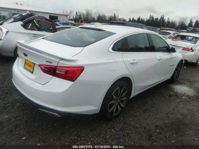 2022 CHEVROLET MALIBU RS VIN: 1G1ZG5ST7NF193428