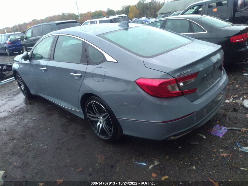 2022 HONDA ACCORD HYBRID TOURING VIN: 1HGCV3F95NA001430