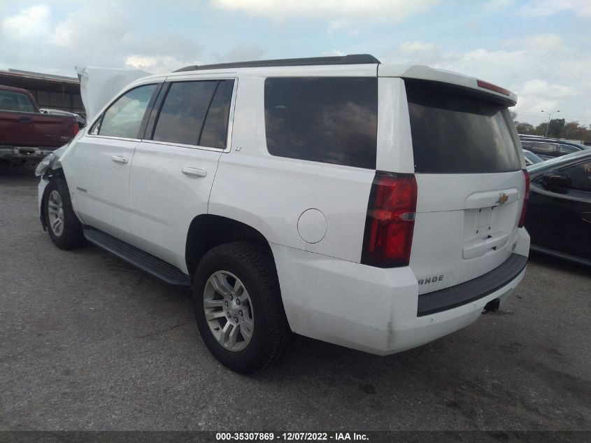 2020 CHEVROLET TAHOE LT VIN: 1GNSCBKCXLR309582