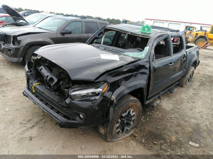 2022 TOYOTA TACOMA 4WD SR5/TRD SPORT VIN: 3TMDZ5BN8NM124907