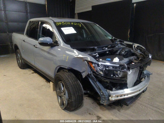 2022 HONDA RIDGELINE RTL-E VIN: 5FPYK3F70NB032403