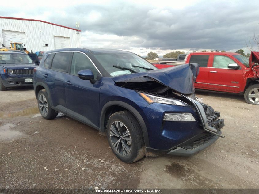 2022 NISSAN ROGUE SV VIN: 5N1BT3BB7NC676348