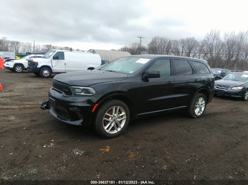 2022 DODGE DURANGO GT VIN: 1C4RDJDG7NC105794