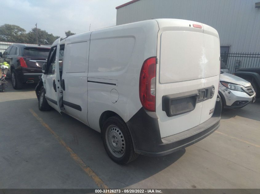 2021 RAM PROMASTER CITY TRADESMAN VIN: ZFBHRFAB8M6V28919