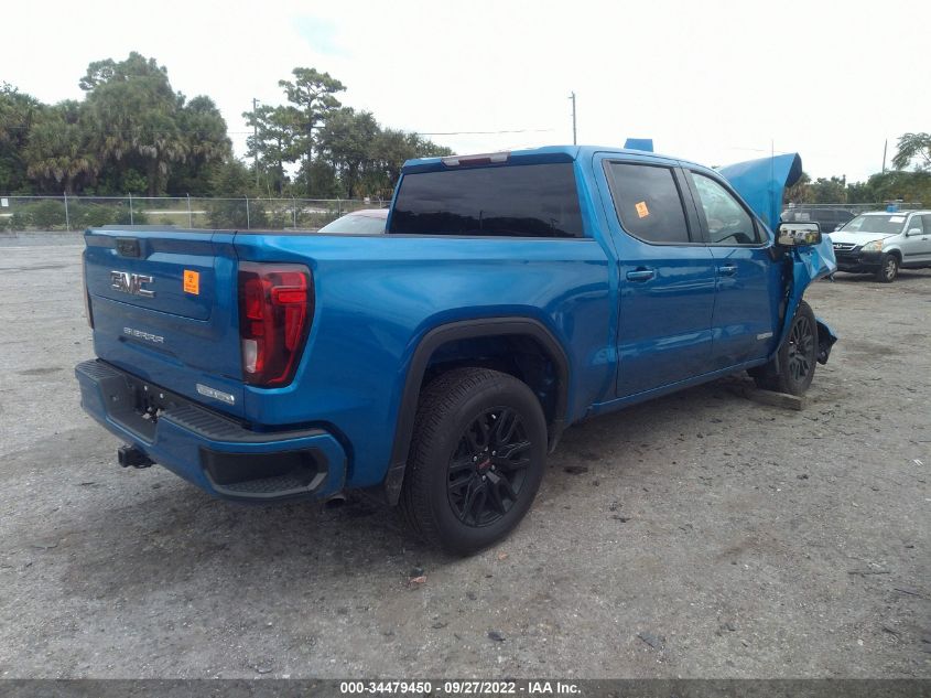 2022 GMC SIERRA 1500 ELEVATION VIN: 3GTPHCEK1NG619163