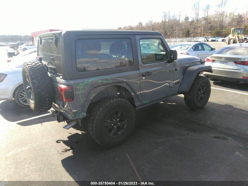 2021 JEEP WRANGLER WILLYS VIN: 1C4GJXAN3MW626868